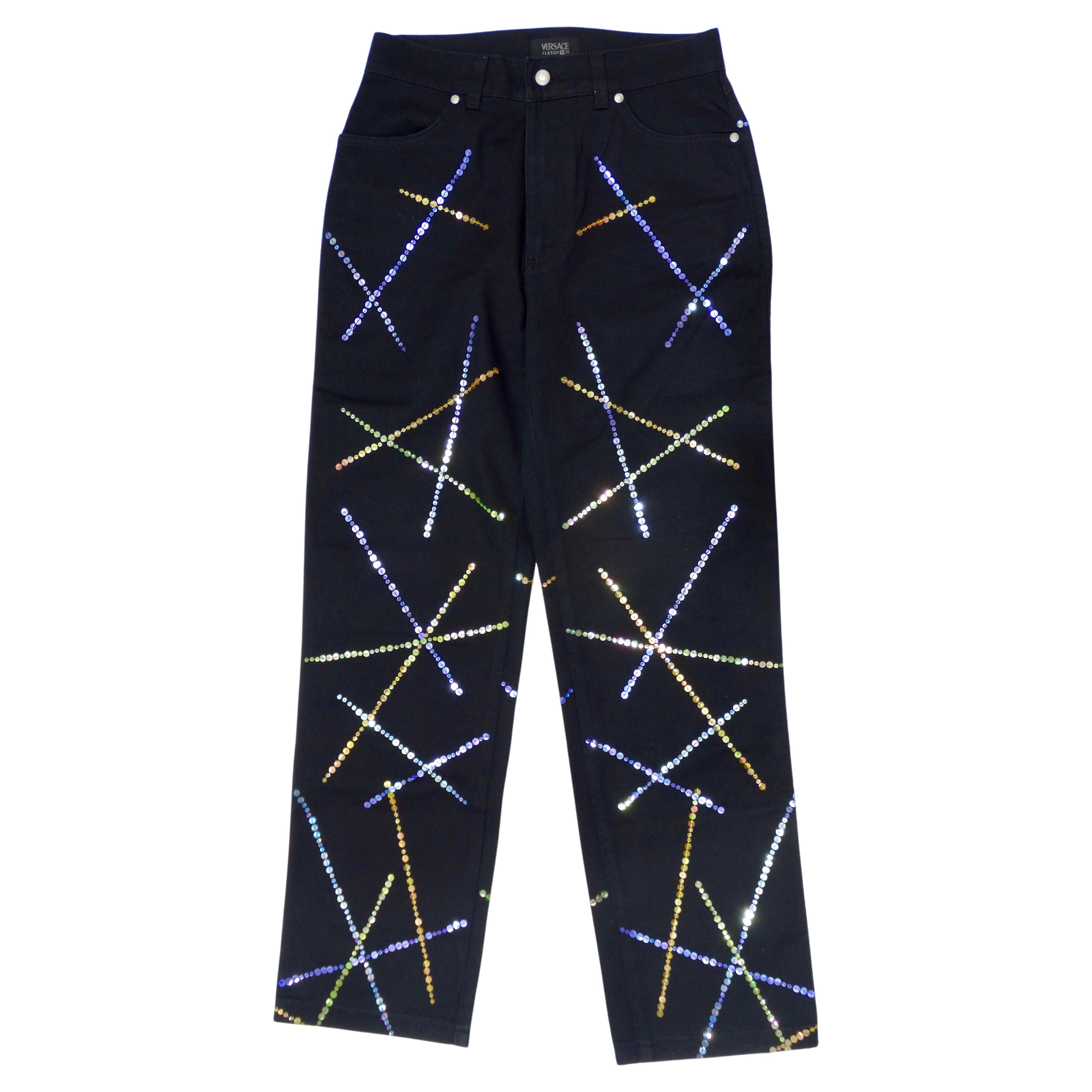 Versace Classic V2 Sequin Jeans