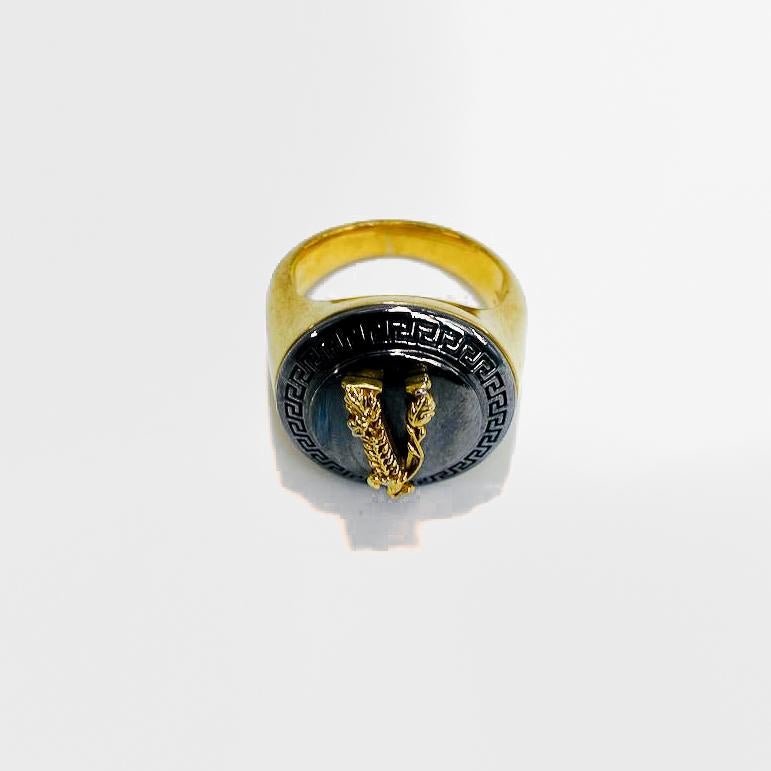 Versace Cocktail-Ring im Zustand „Gut“ im Angebot in London, GB