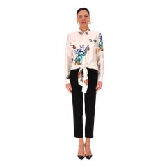 Versace Collection Barocco Sea Silk Shirt