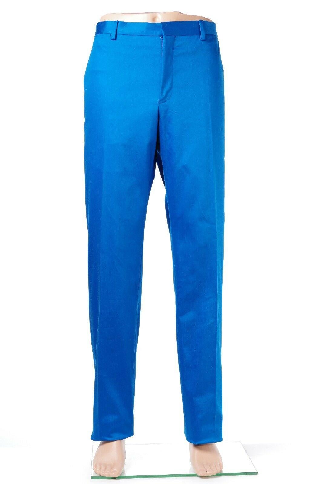 Men's VERSACE COLLECTION BLUE SUIT (as seen on JUSTIN) 56 - 46 For Sale