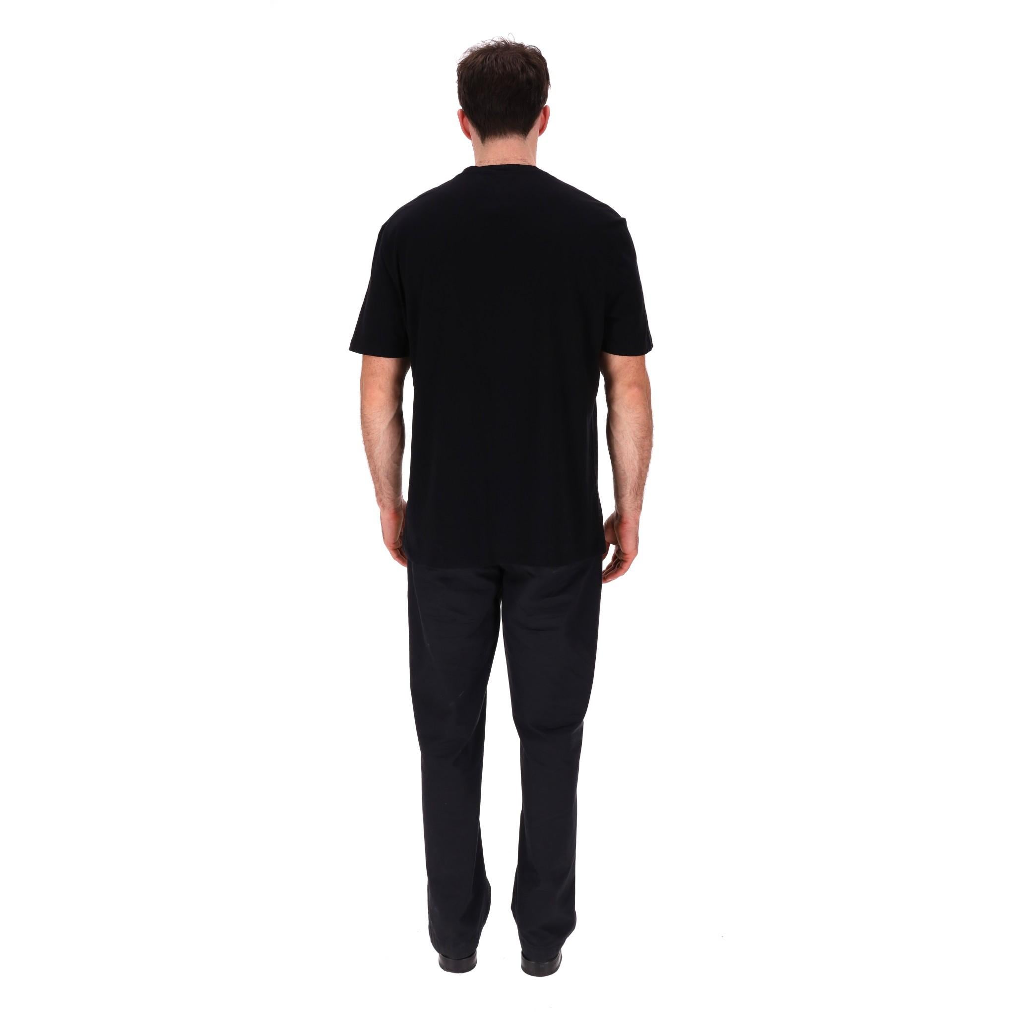 Versace Collection Cotton Logo T-Shirt In Excellent Condition For Sale In London, GB