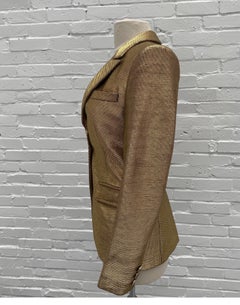 Versace Collection Gold Blazer