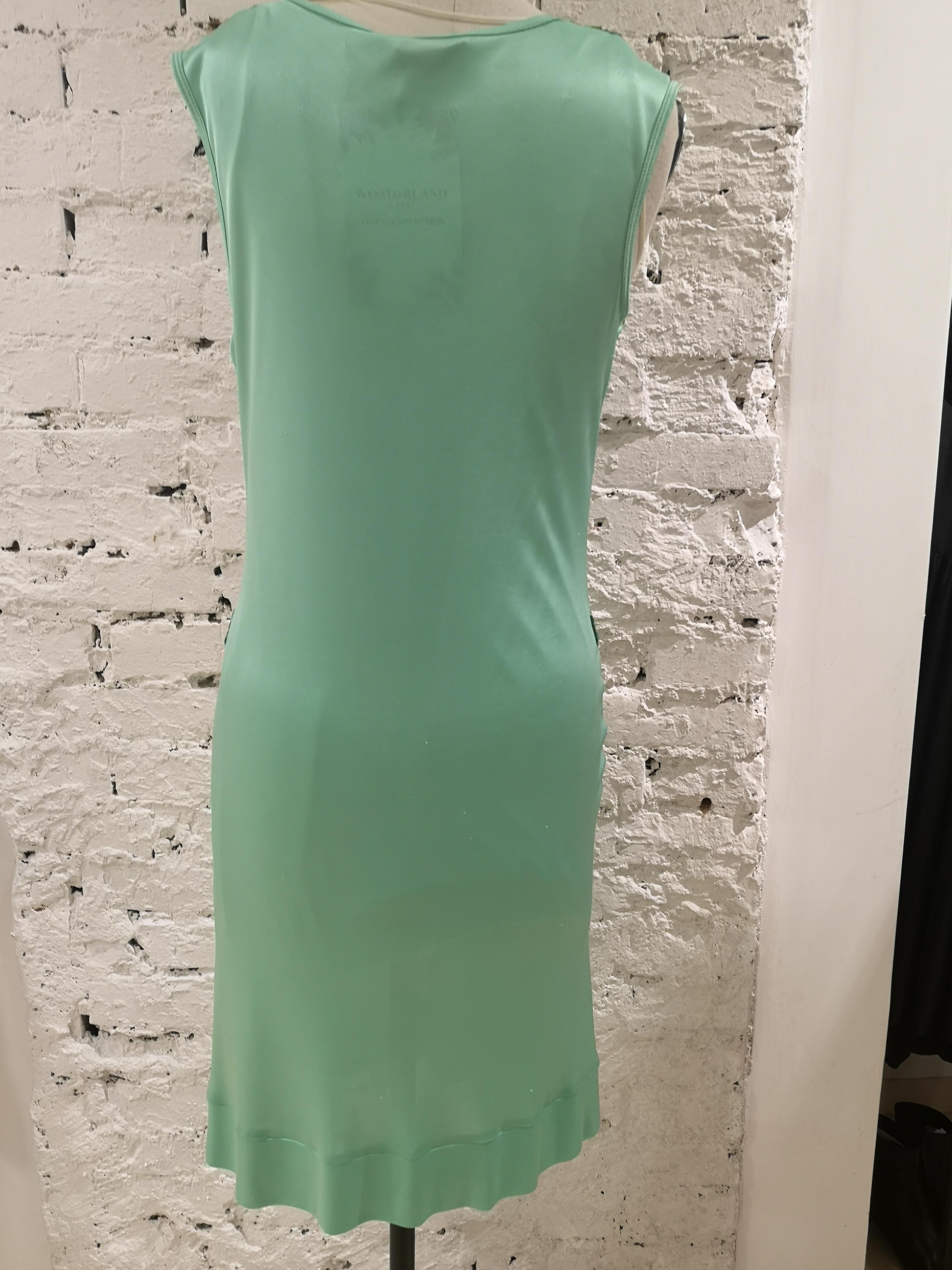Versace Collection green dress For Sale 7