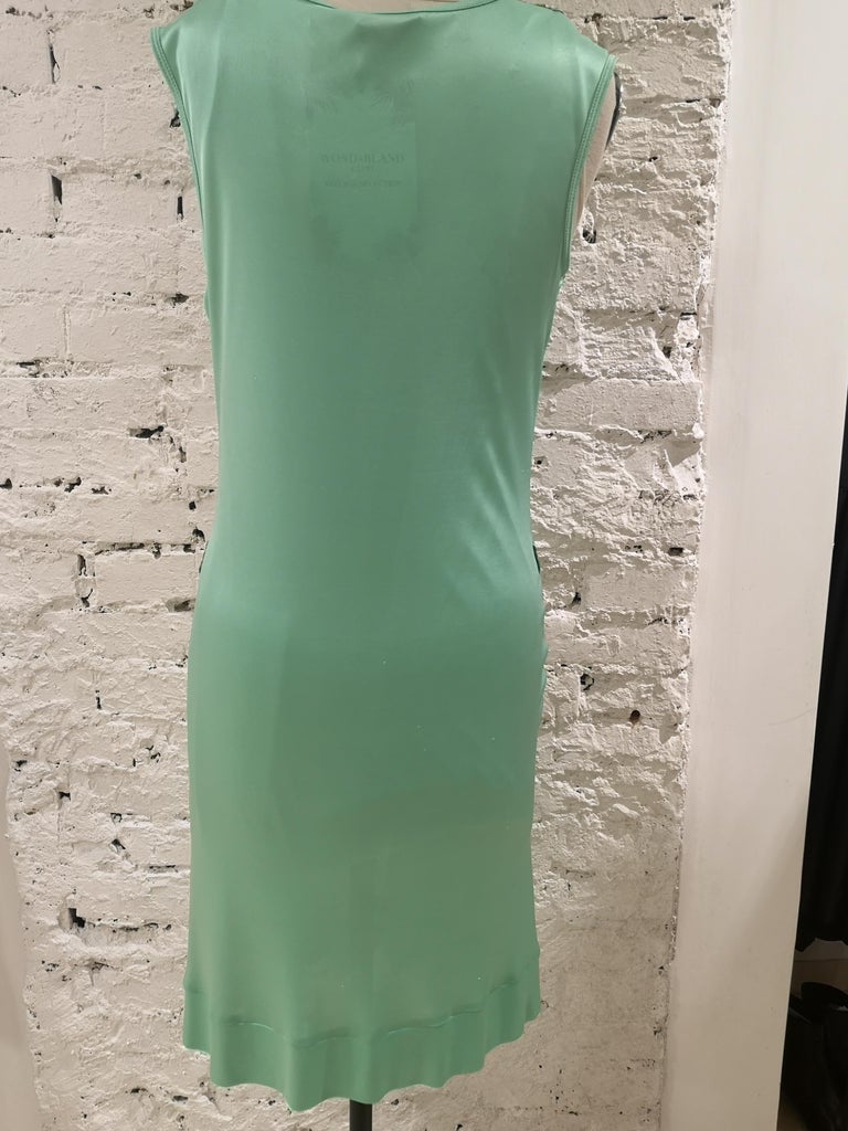 Versace Collection green dress For Sale 10