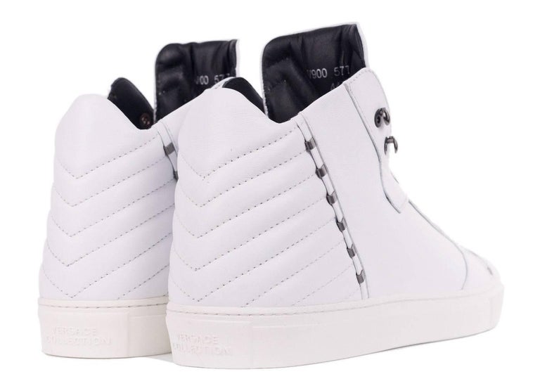 versace sneakers grey