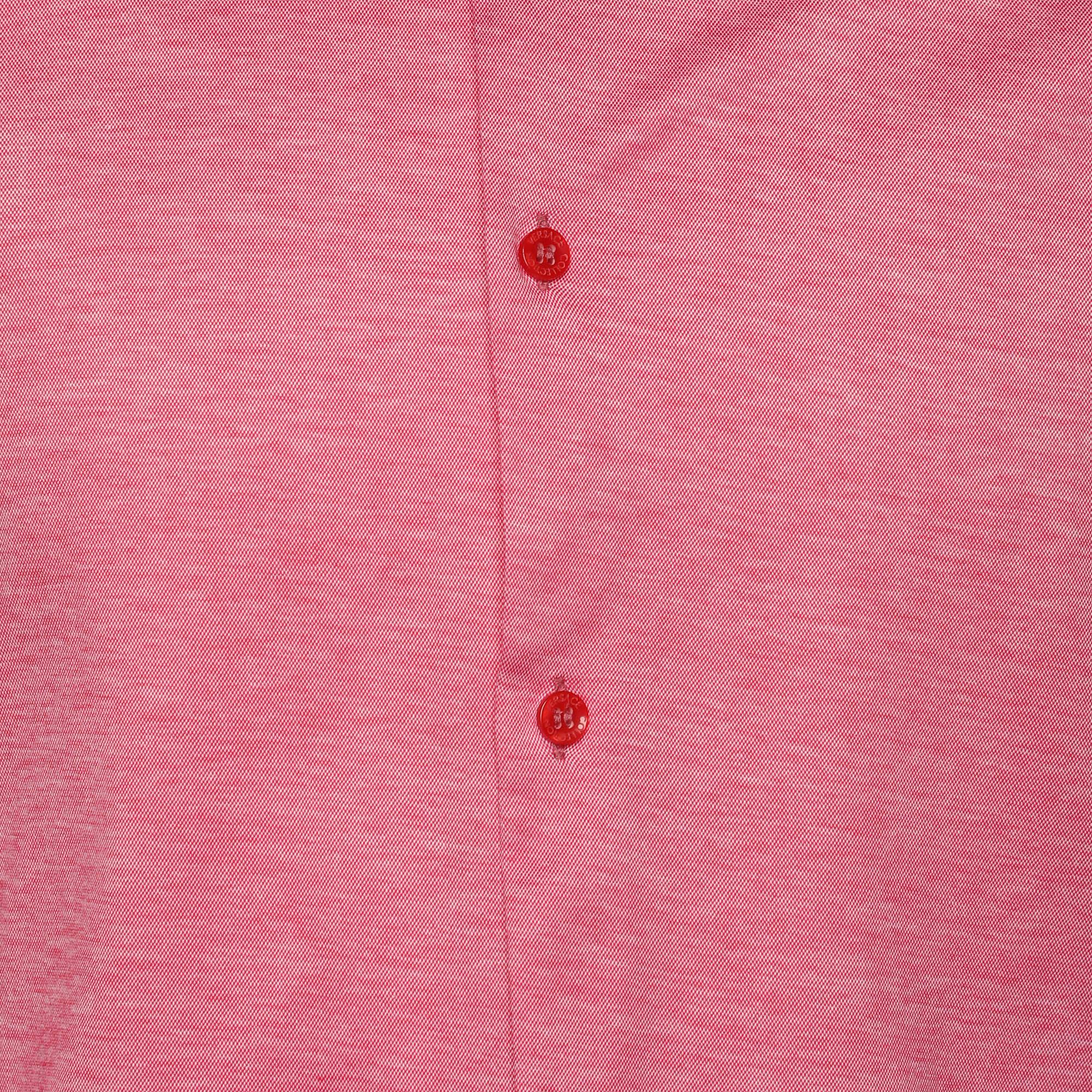 Men's Versace Collection Pink Cotton Blend Full Sleeve Shirt M For Sale