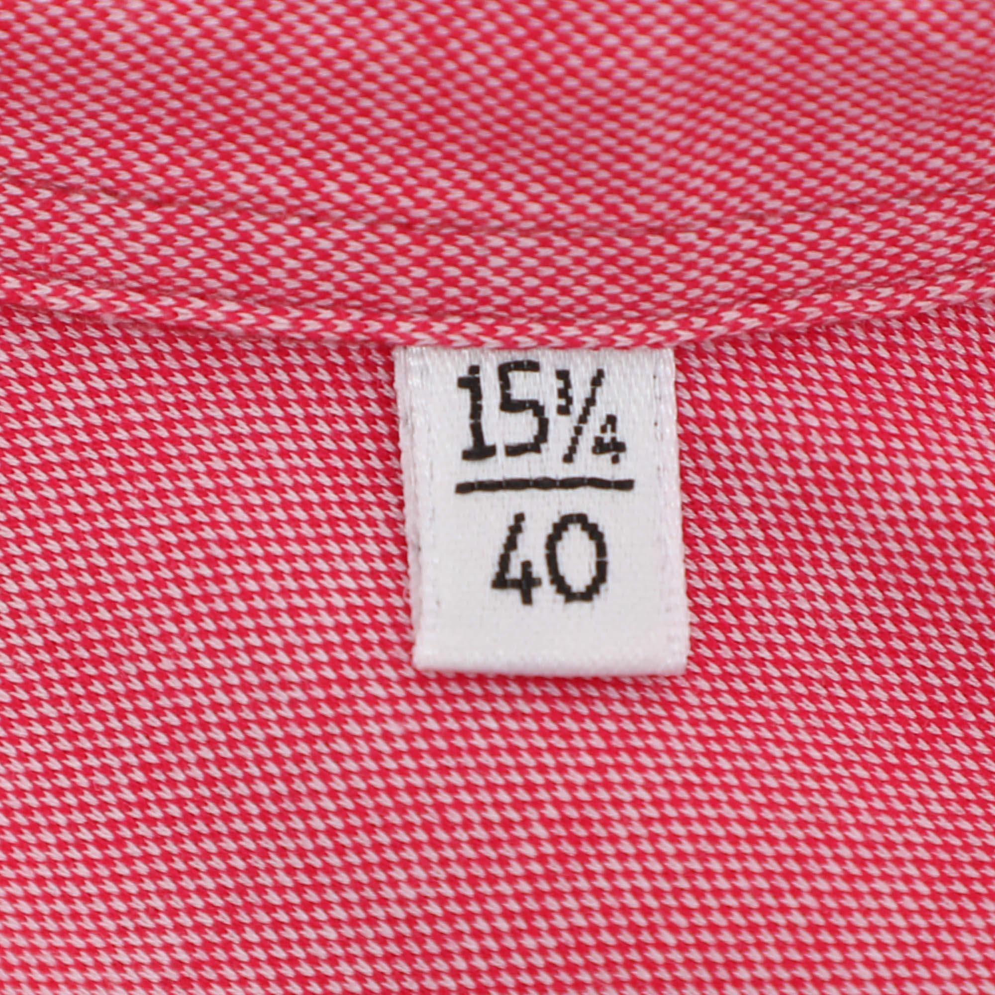 Versace Collection Pink Cotton Blend Full Sleeve Shirt M For Sale 2