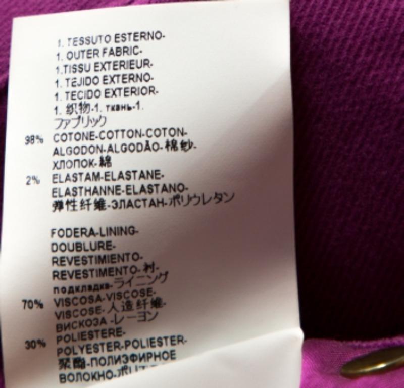 Versace Collection Purple Cotton Embroidered Pocket Detail Jeans M In condizioni buone in vendita a Dubai, Al Qouz 2