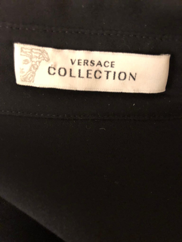 Versace Collection Silk Black 