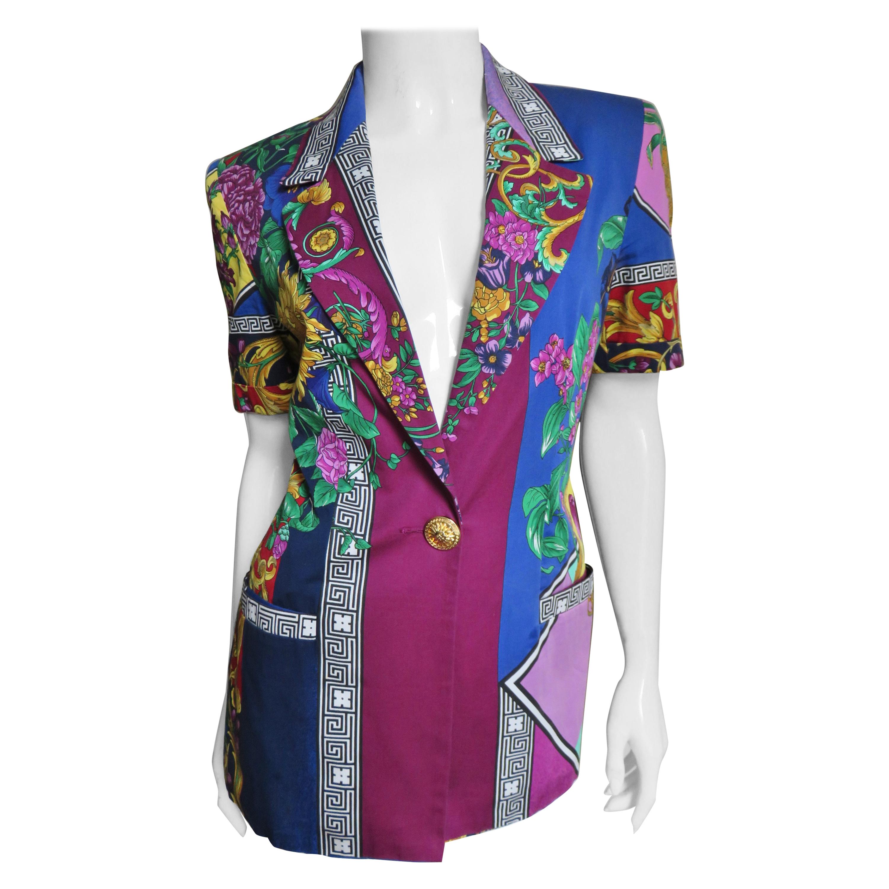 Versace Color Block Jacket