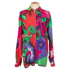 Chemise colorée Versace
