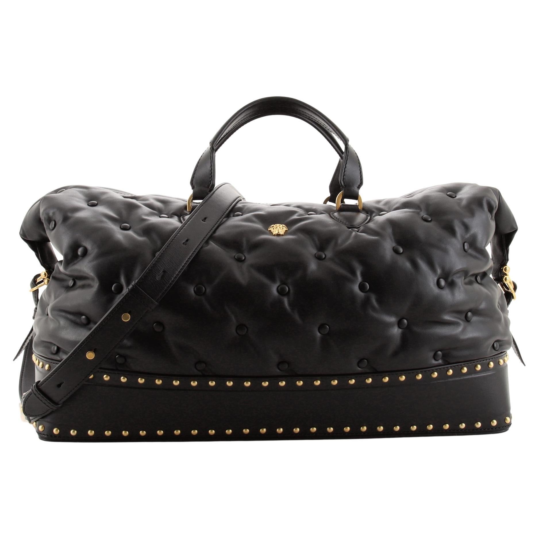 Gianni Versace Baroque Print Duffle Bag at 1stDibs versace duffle bag