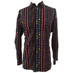 Used Versace cotton fruits shirt