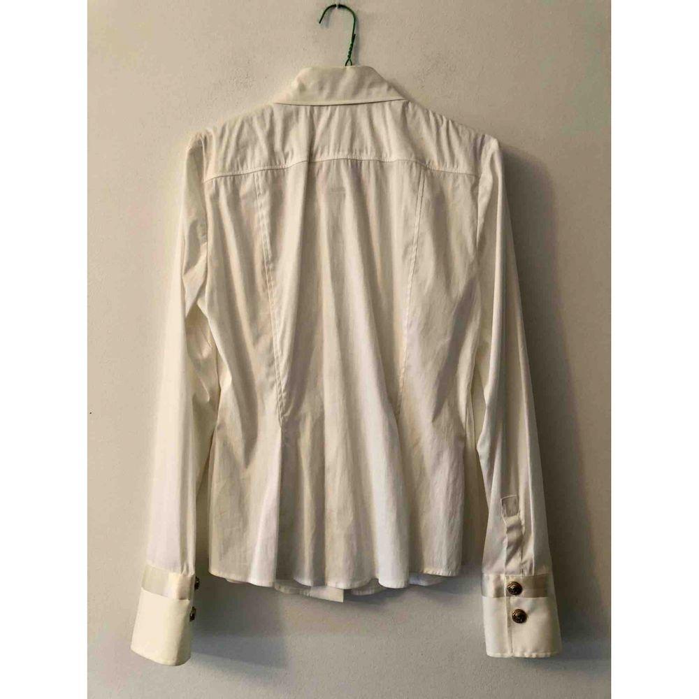 Versace Cotton Shirt in White For Sale 2
