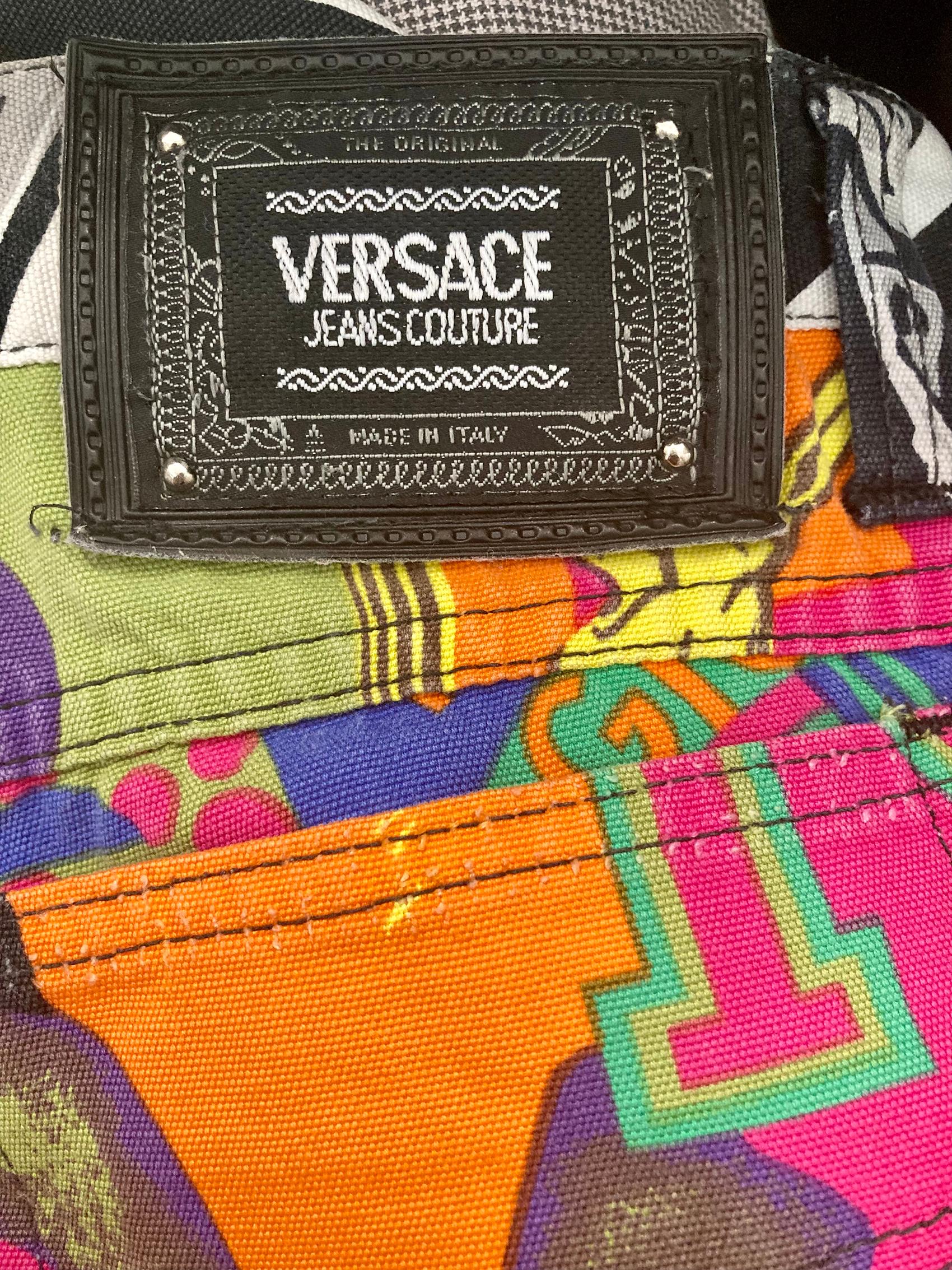 Versace Couture Jean New York  In Excellent Condition In Paris, FR