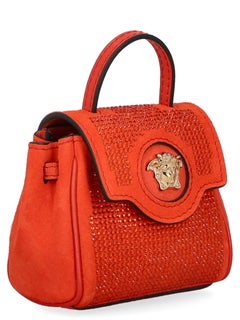 Versace Crystal Embellished Clutch Bag