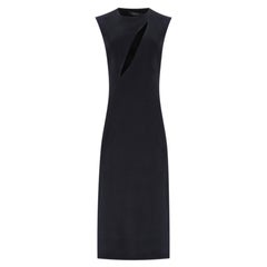 Versace Cut-Out Detail Midi Dress
