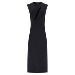Versace Cut-Out Detail Midi Dress