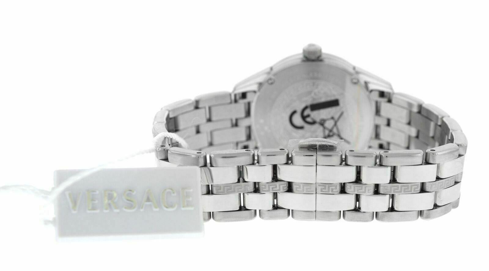 Versace Dafne VFF03 0013 Stainless Steel Quartz Watch For Sale 1