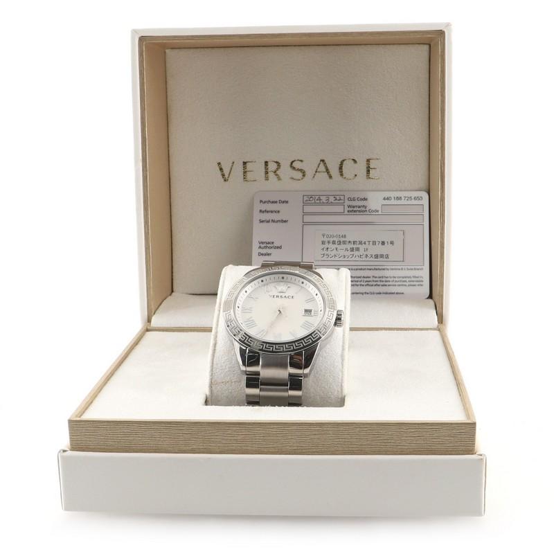 Condition: Excellent. Minimal wear throughout.
Accessories: Box, Warranty Card - Dated, Authenticity Card, Instruction Booklet
Measurements: Case Size/Width: 41mm, Watch Height: 10mm, Band Width: 20mm, Wrist circumference: 7.0