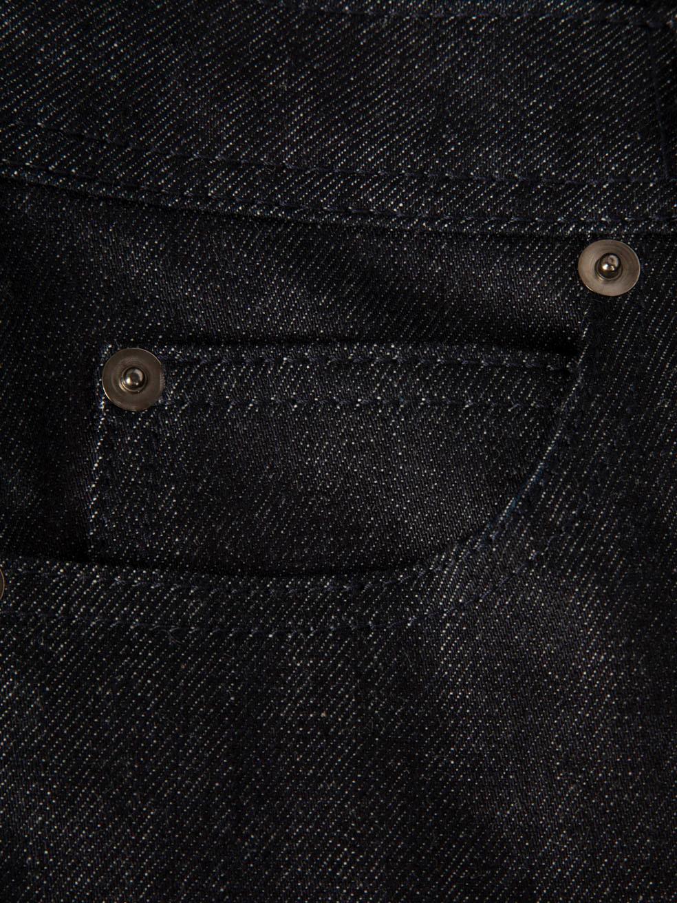 Women's Versace Dark Blue Straight Leg Jeans Size S For Sale