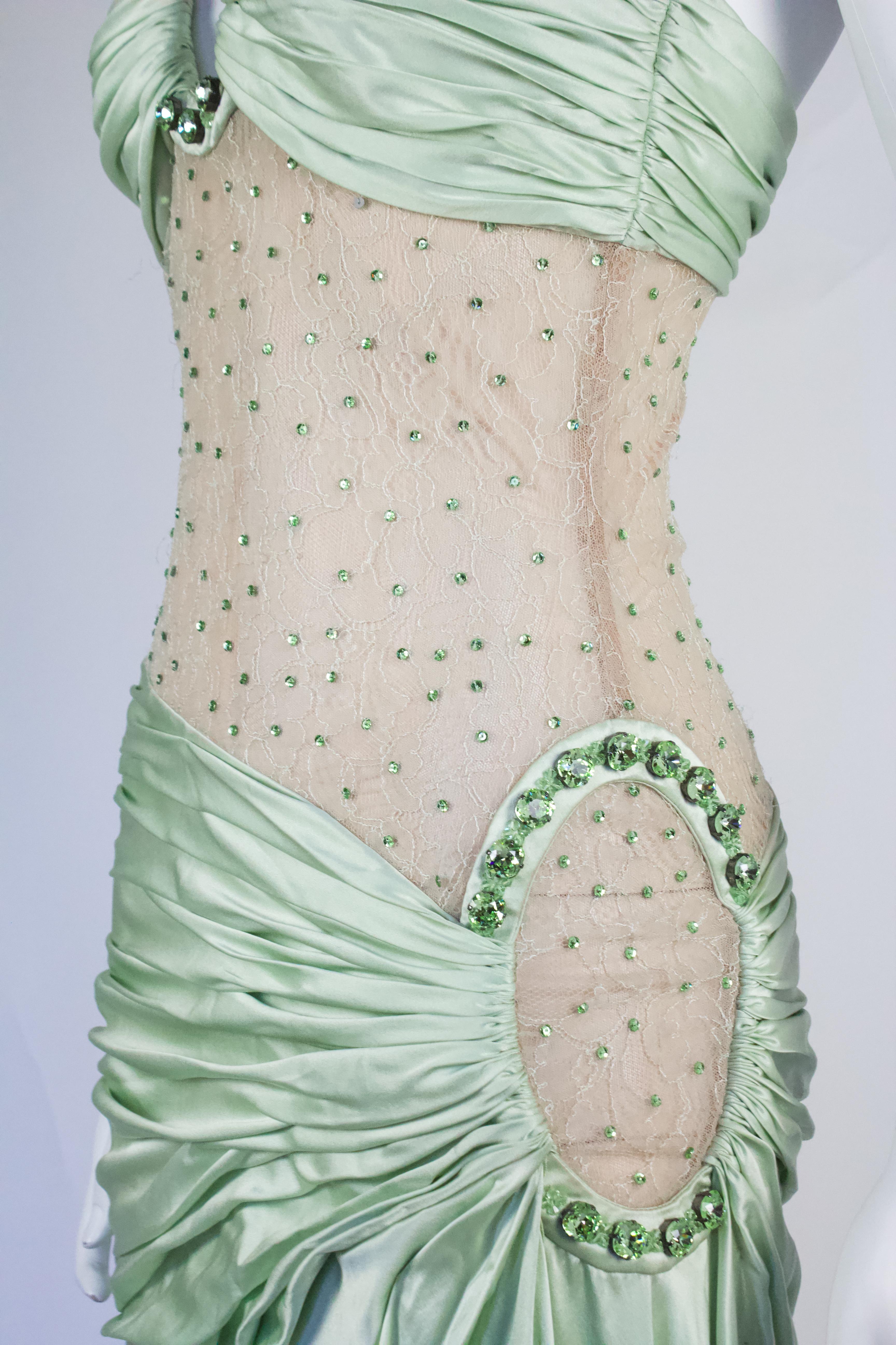 Vestido de alta costura Versace, S/S 2004 9