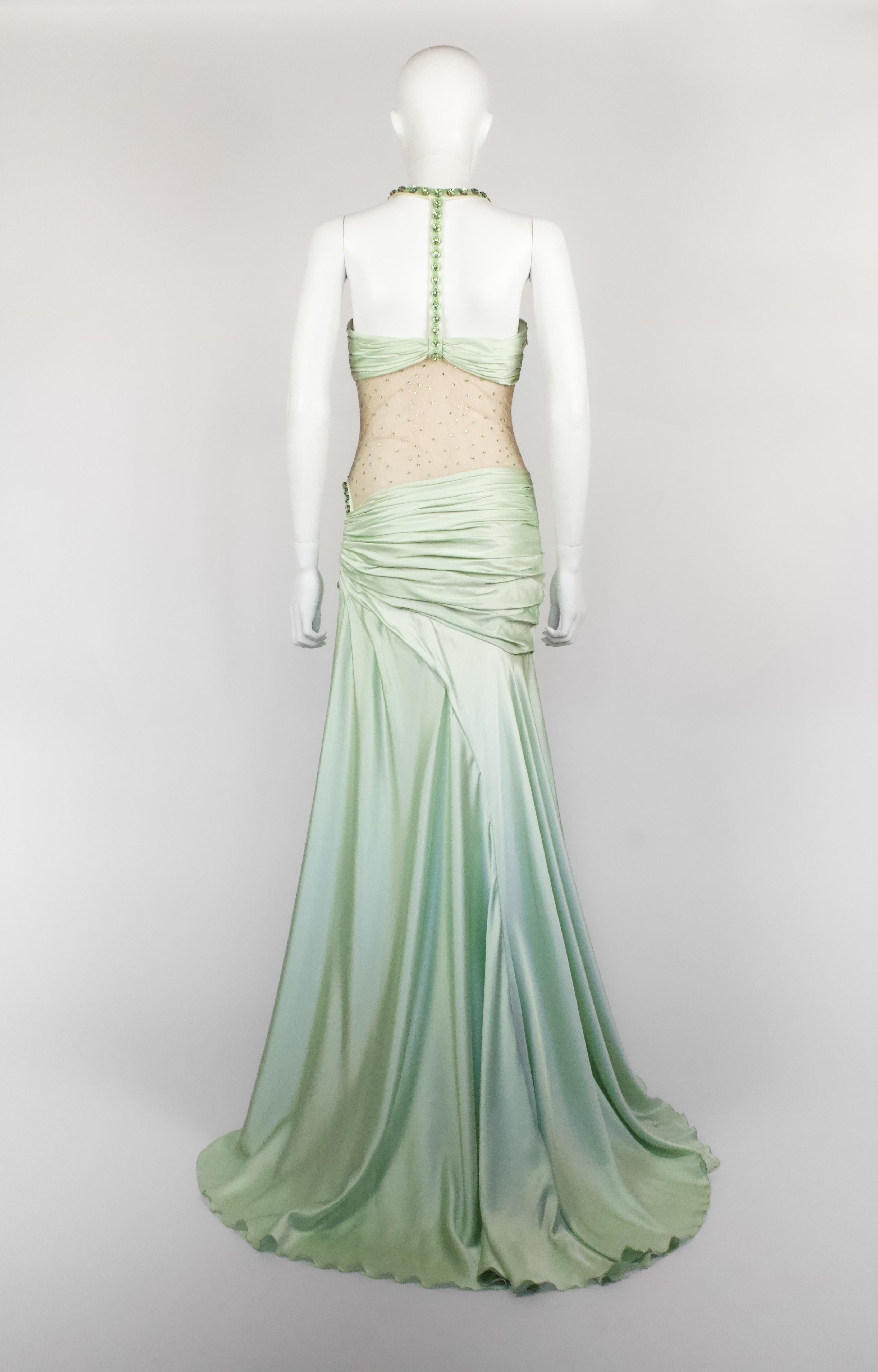 Vestido de alta costura Versace, S/S 2004 10