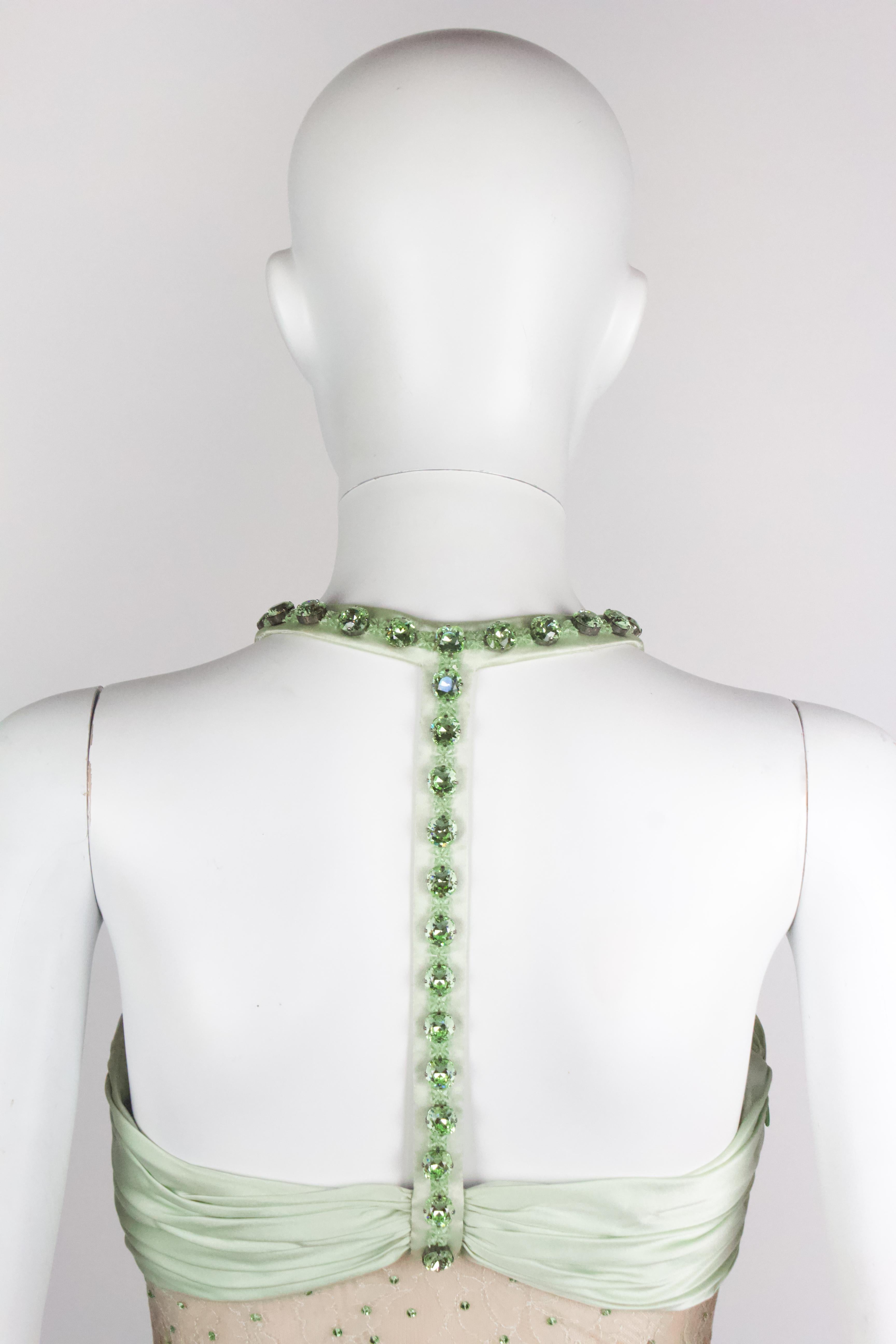 Vestido de alta costura Versace, S/S 2004 11