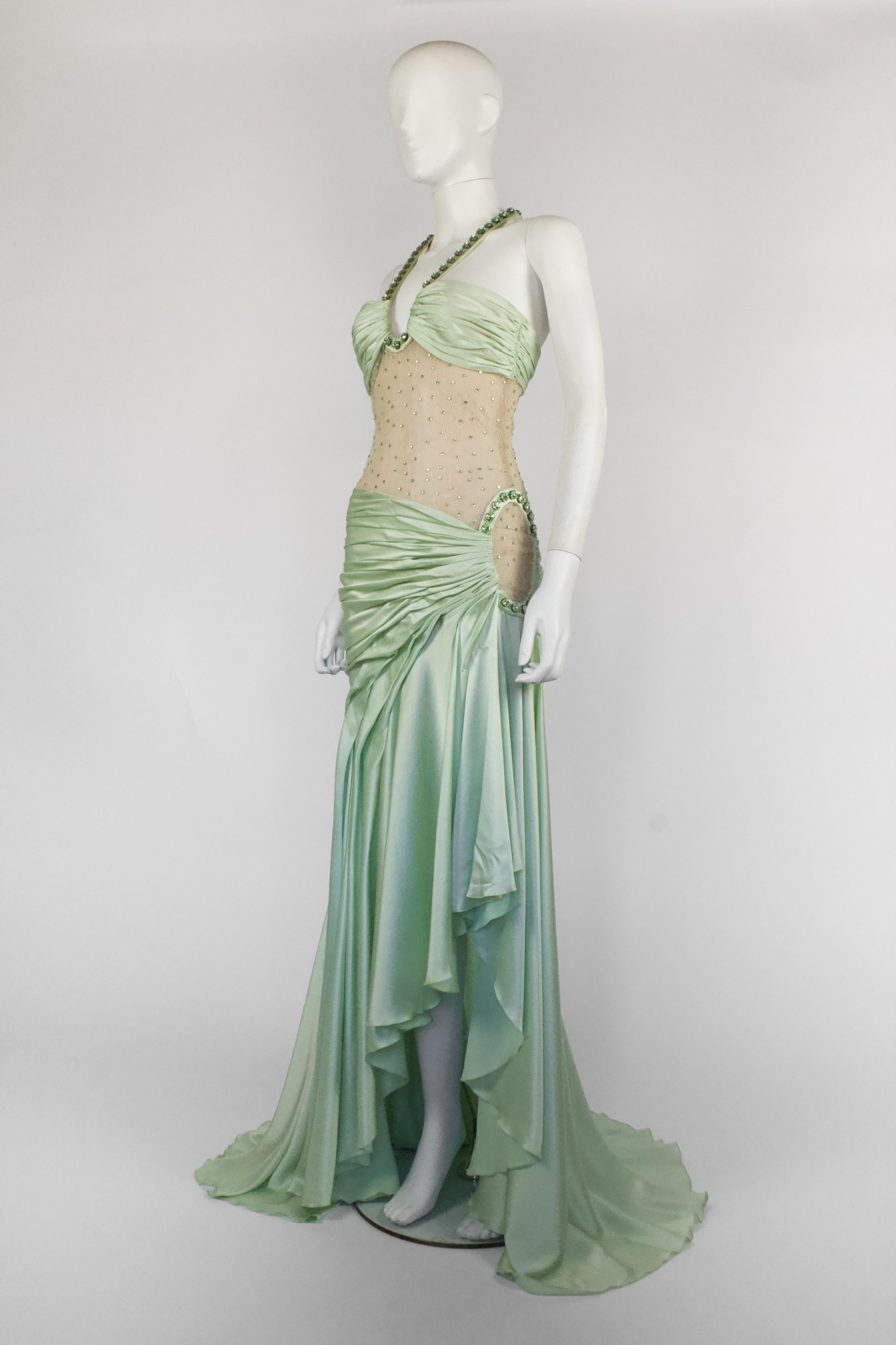 Vestido de alta costura Versace, S/S 2004 en Bueno Estado en Norwich, GB
