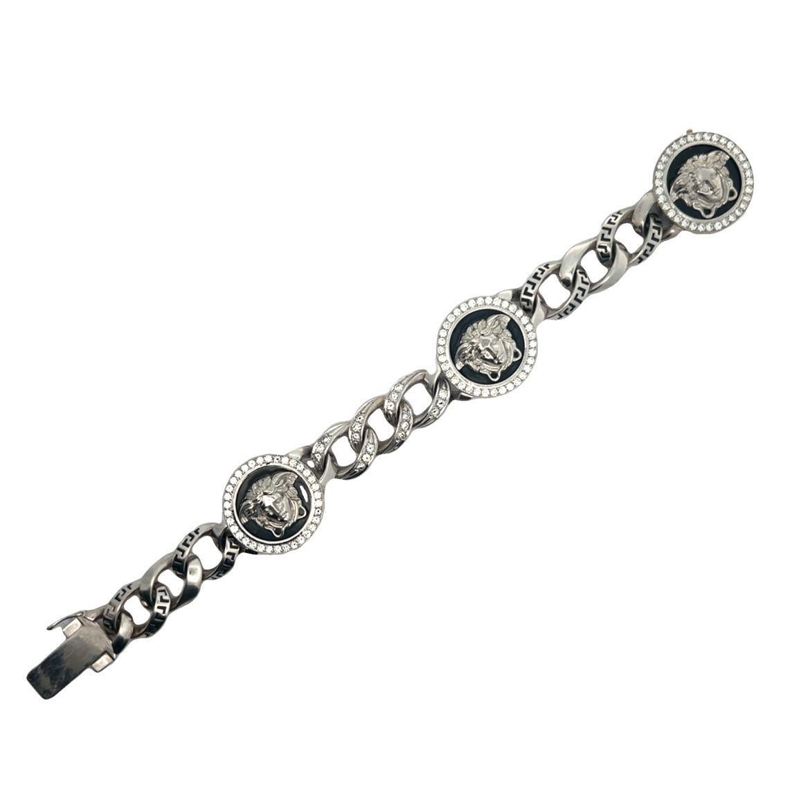 Versace Diamond Link Bracelet 10