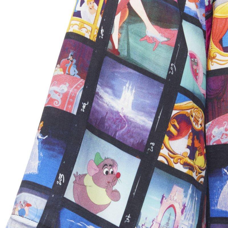 VERSACE DISNEY Limited Edition Cinderella print short bowling shirt EU42 XL For Sale 6