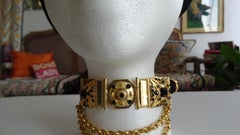 Versace Double Chain Belt Choker