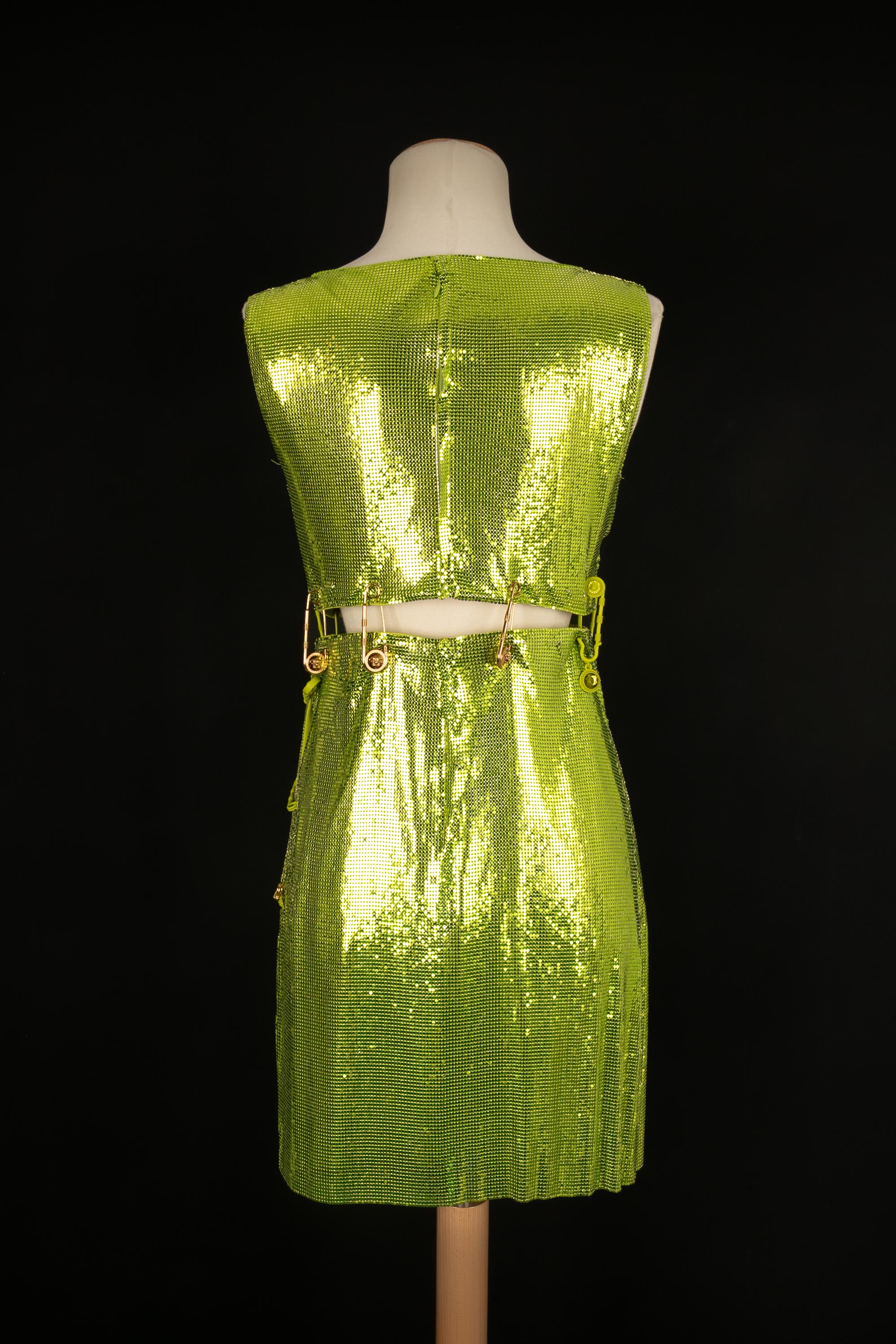 Brown Versace dress 2022 For Sale