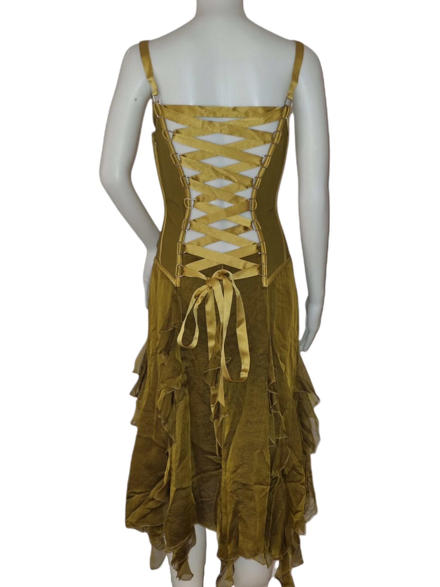 Versace Fall 2003 Collection Versace dress worn by Beyonce and Christina, Fall 2003 For Sale at 1stDibs
