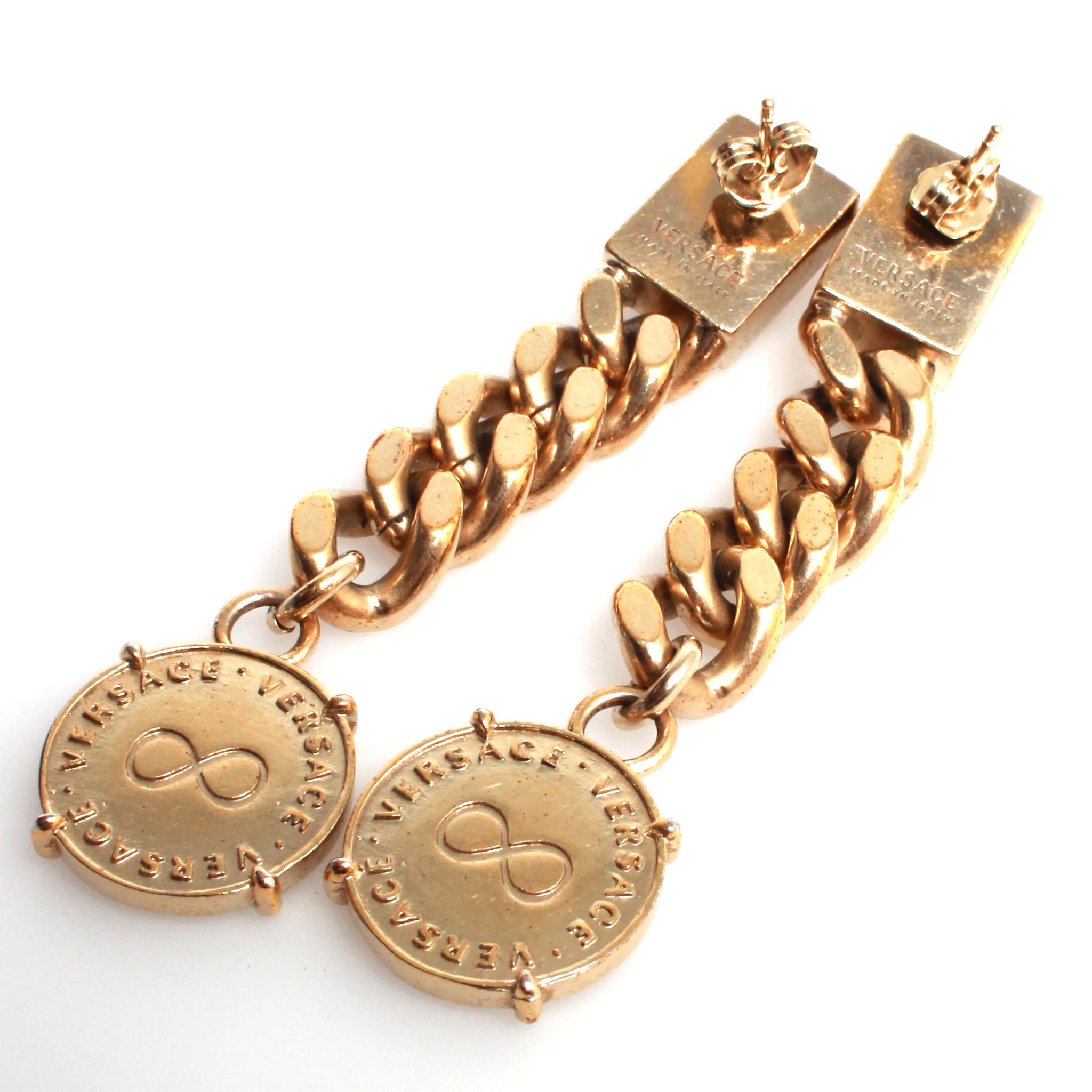 Women's or Men's VERSACE Drop Earrings For Sale