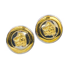 VERSACE Earrings Retro 1990s 