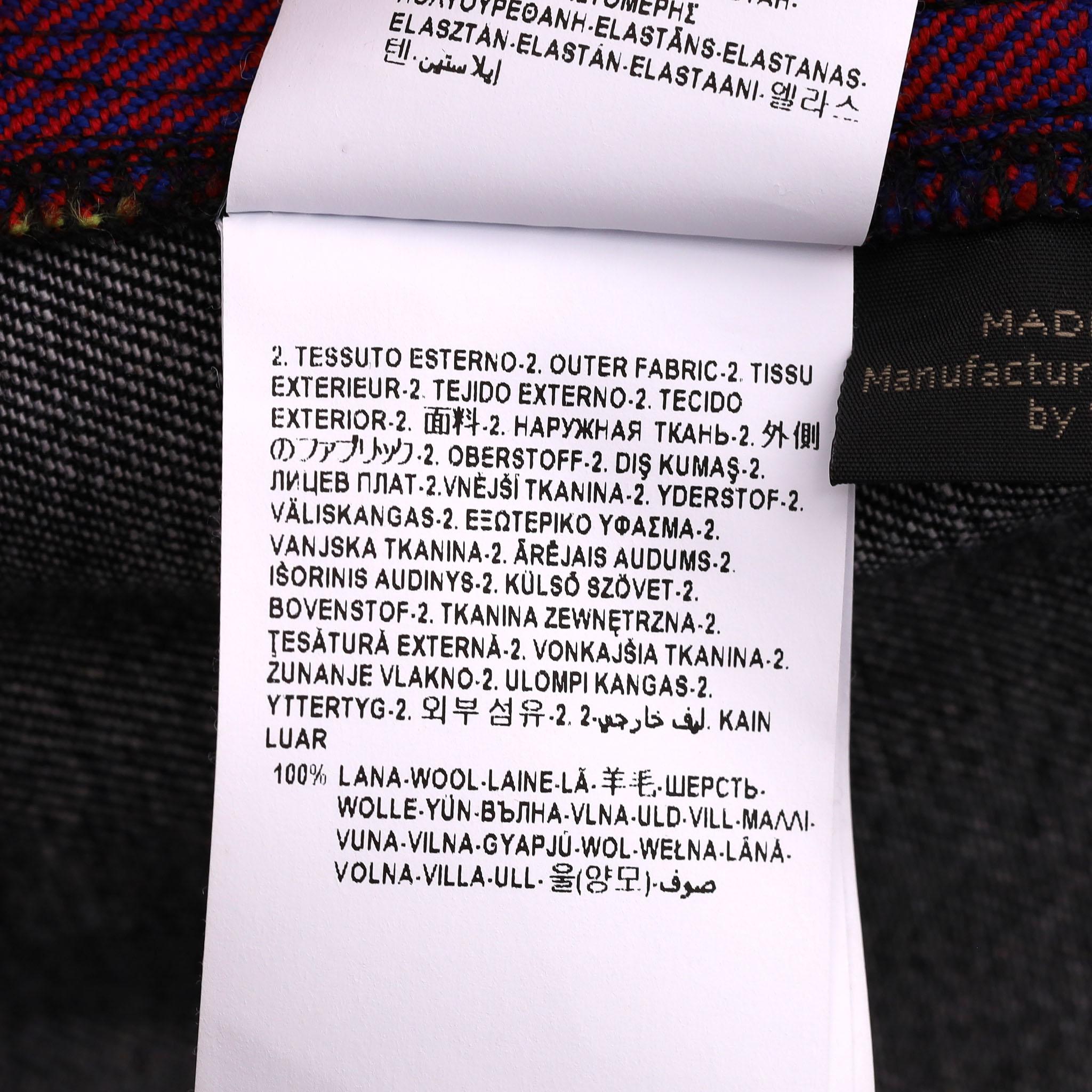 Versace Embellished Denim Jacket With Plaid Check Panels For Sale 5