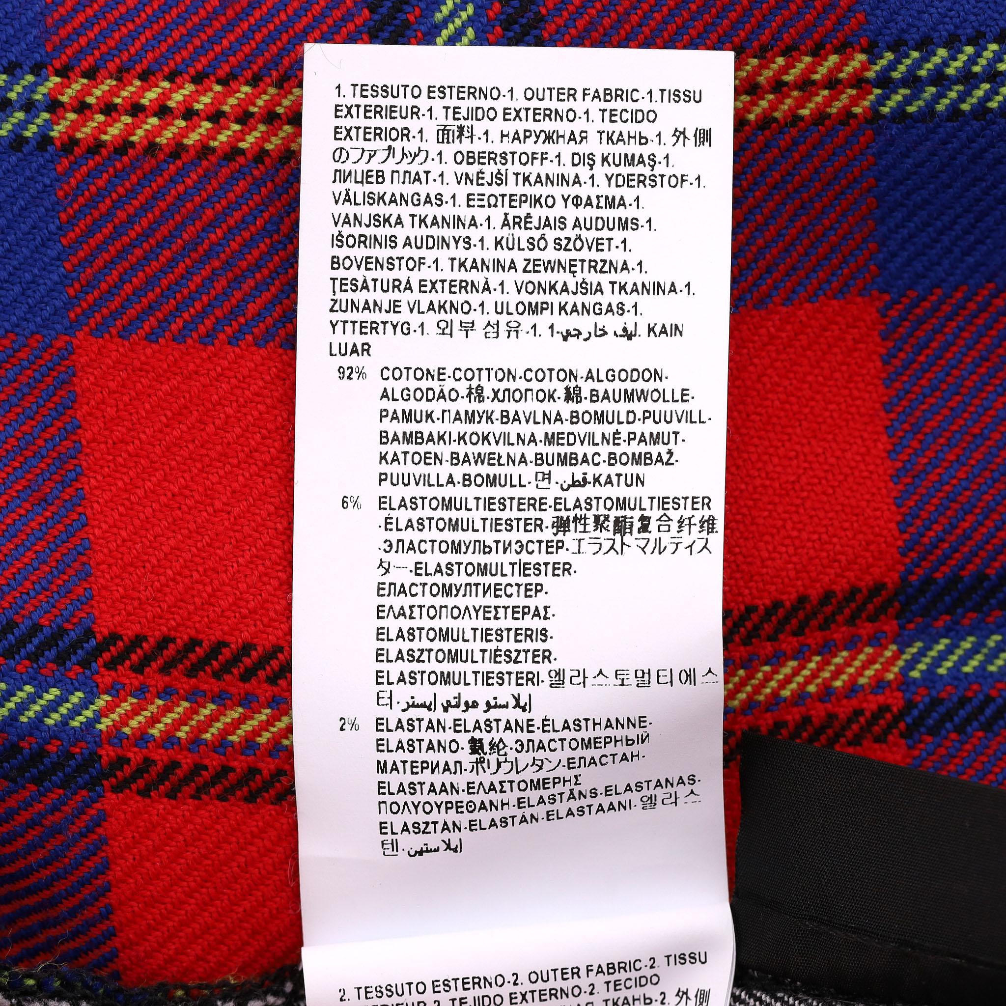 Versace Embellished Denim Jacket With Plaid Check Panels For Sale 4