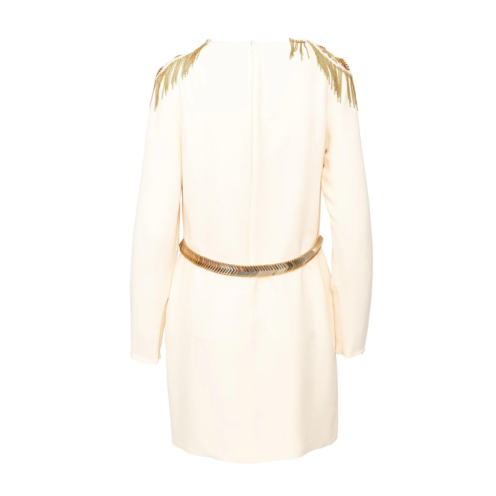 Mini robe avec ornements de Versace - '10 Pour femmes en vente
