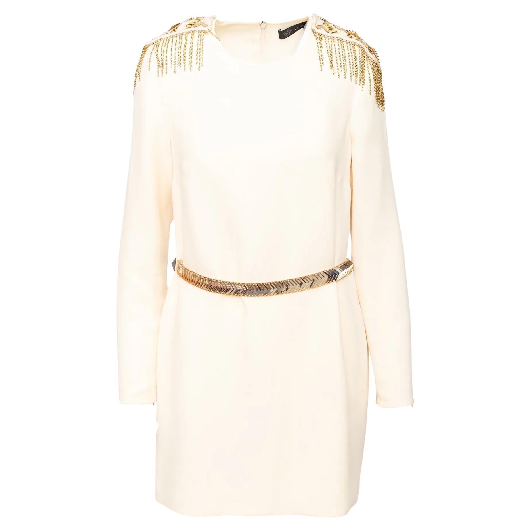 Versace Embellished Mini Dress - '10