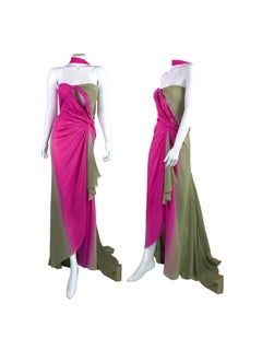 Versace Fall 2002 RTW Gradient Gown