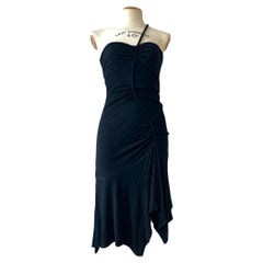 Versace - Vestito asimmetrico increspato Autunno Inverno 2003