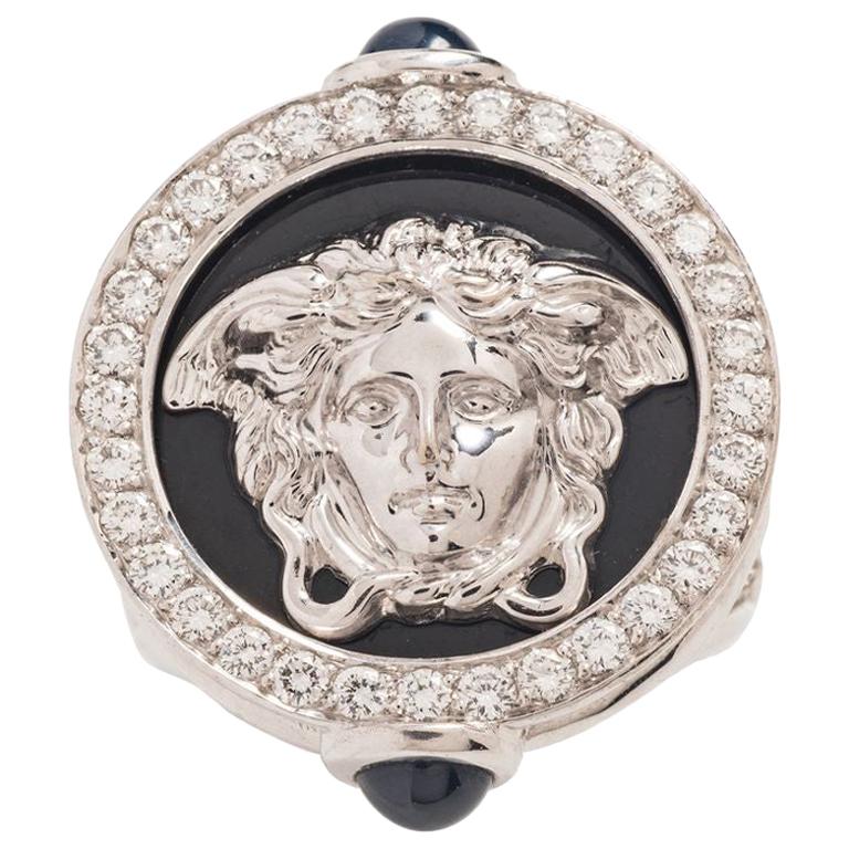 Versace Fine Jewelry Medusa Ring For Sale at 1stDibs