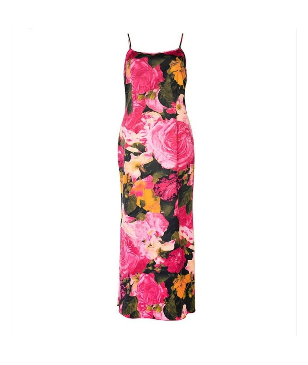 VESTIDO LARGO FLORAL VERSACE 44 - 8 en Nuevo Estado en Montgomery, TX