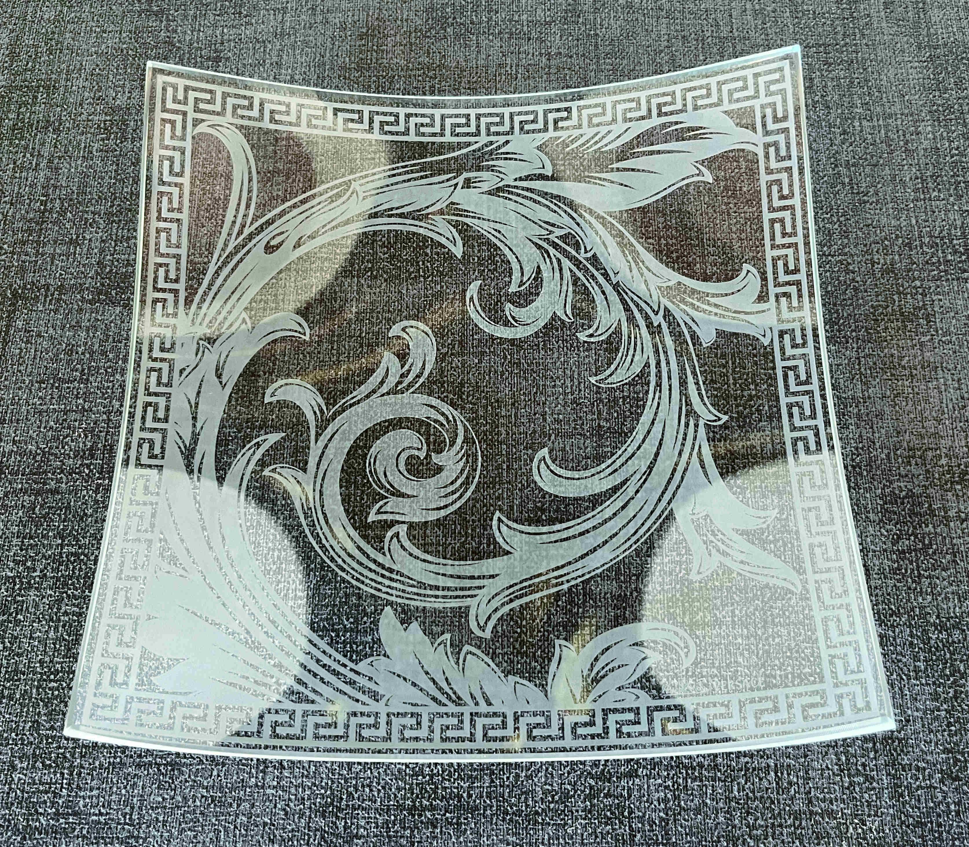Versace für Rosenthal Tafelaufsatz (Glas) im Angebot