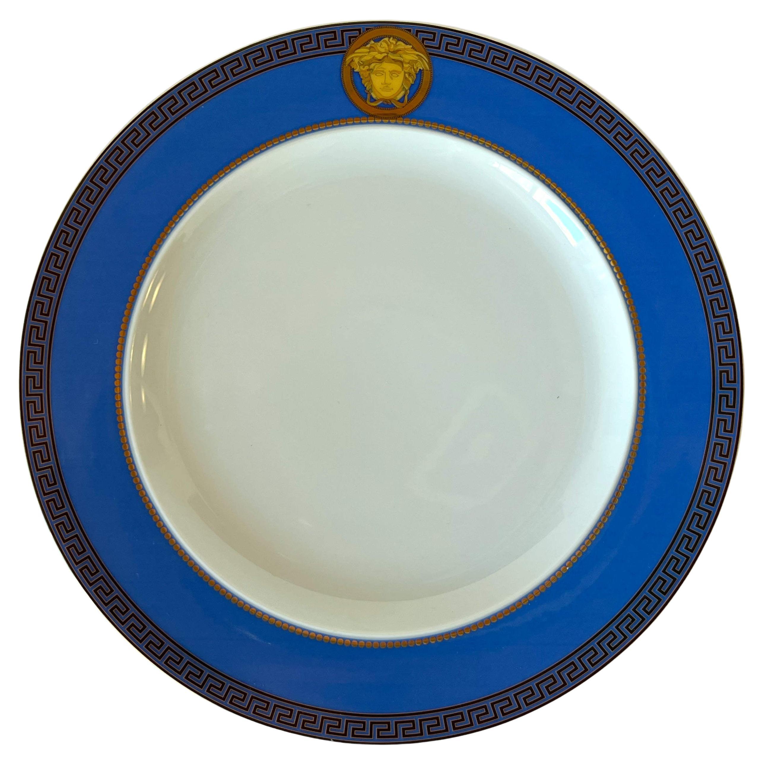 Piatto in porcellana Versace per Rosenthal