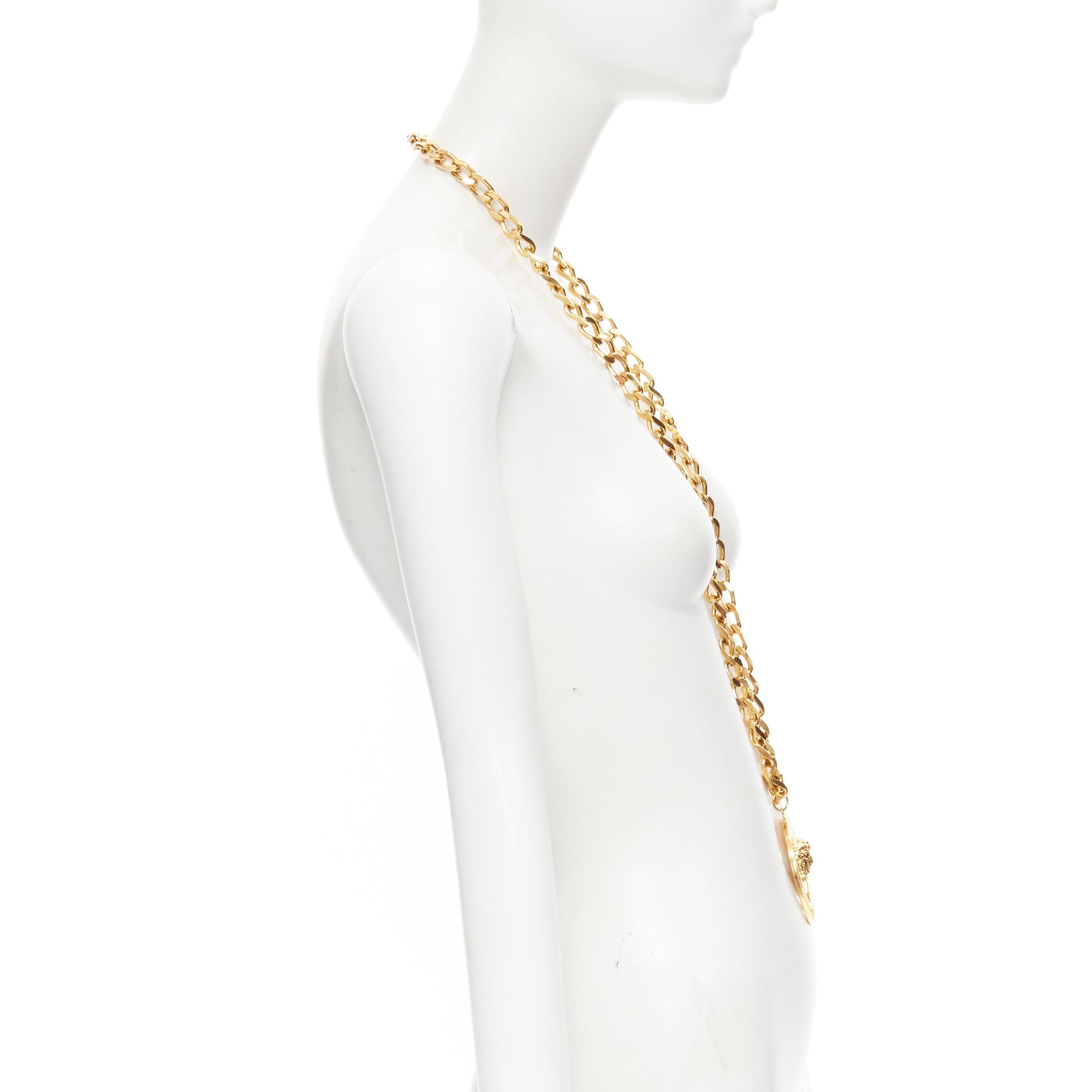 versace v necklace
