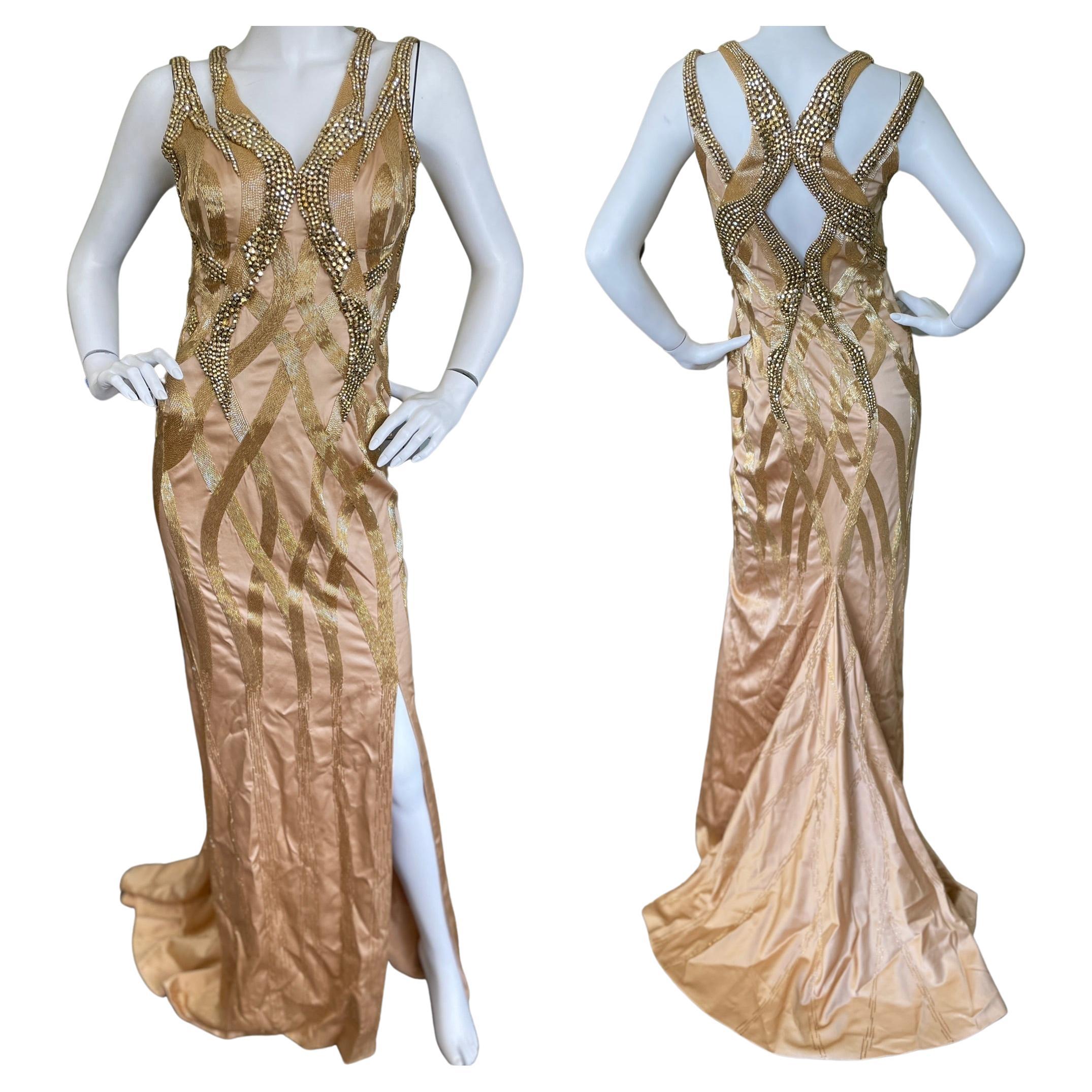 Vivienne Gold Dress