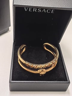 Bracciale La Medusa in oro Versace con Greca