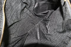 Versace Gold Sunburst Gestepptes Leder Boston Duffle mit Riemen 40gv518s